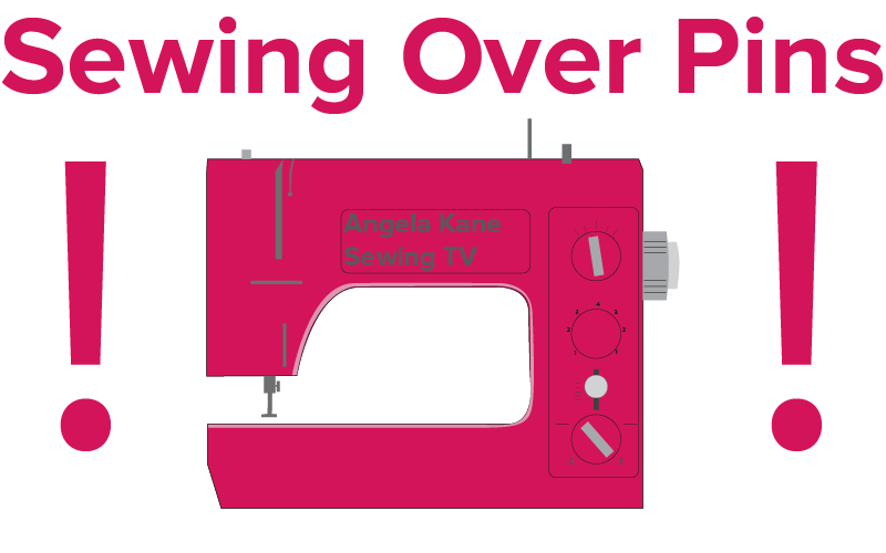 Sewing for beginners - don't sew over pins image