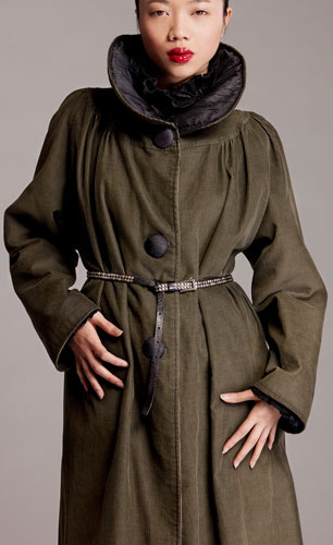 Photo of Sewing Pattern the Yoked & Gathered Coat, On Line Downloadable PDF Sewing Pattern 673