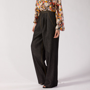 sewing trousers - how to topstich - best pants pattern