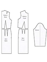 PDF Sewing Patterns Block Medium Ease by Angela Kane